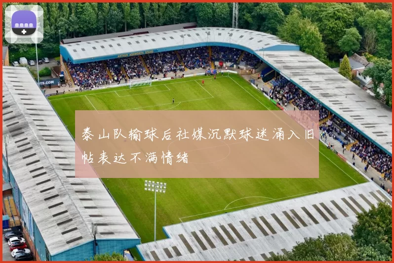 泰山队输球后社媒沉默球迷涌入旧帖表达不满情绪